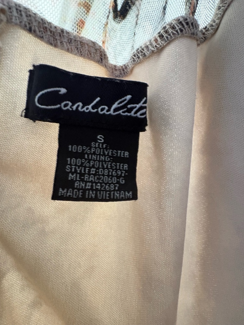 Candalite Snake-Print Maxi Dress Size Small (seems to run big - check listing) - Picture 12 of 12